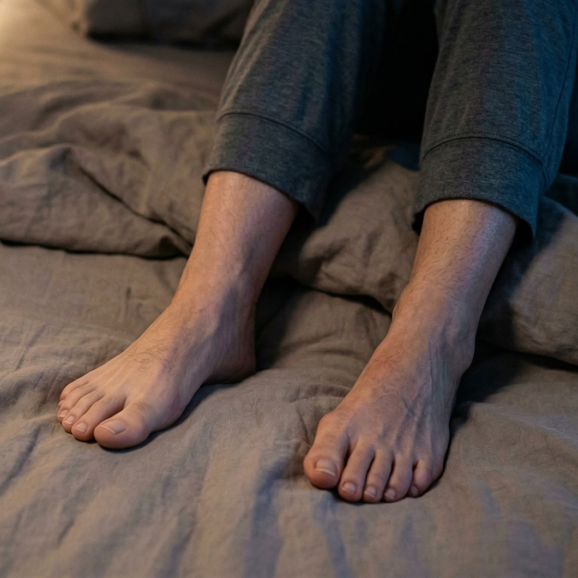 Pies en la cama de noche — neuropatía periférica